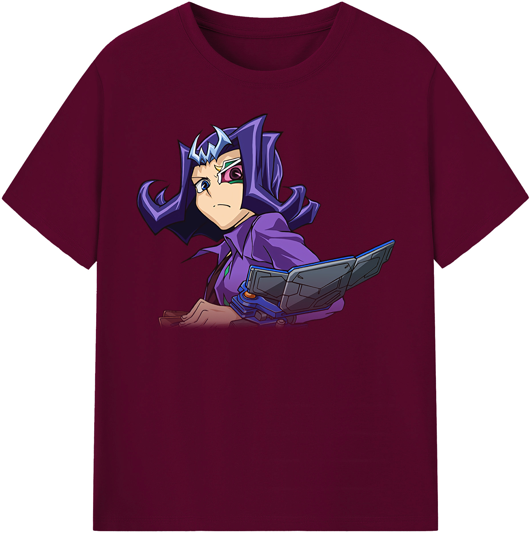 （画像用） 遊☆戯☆王 Yu-Gi-Oh! レディースカジュアルプリントTシャツ（綿100％）